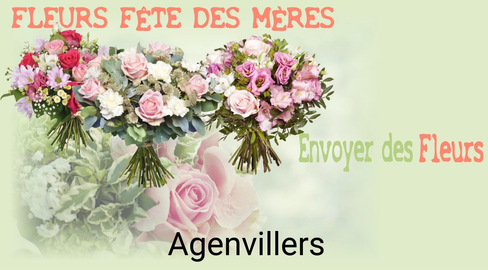 Bouquet de Fête des Mères livré à Agenvillers